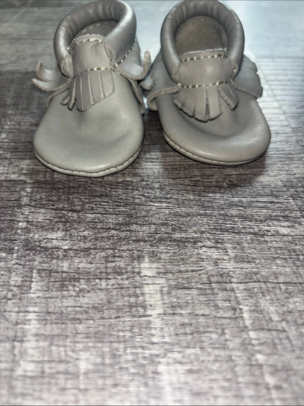 Freshly Picked Grey Moccasins